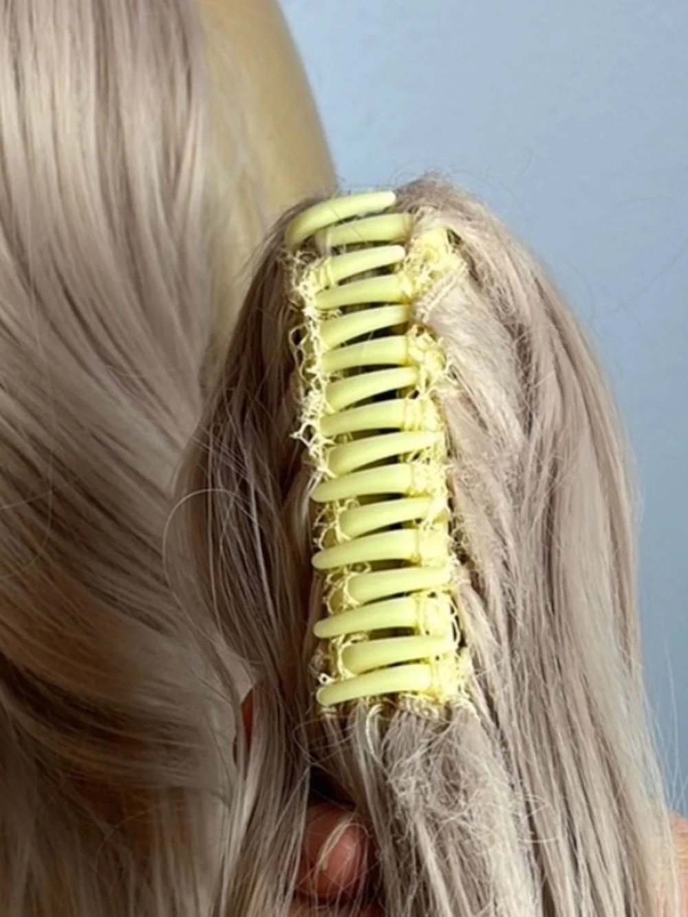 Gorgeous Curly Wavy Thick Hair Wig Plus Clip-on Long Claw Extension Ponytail